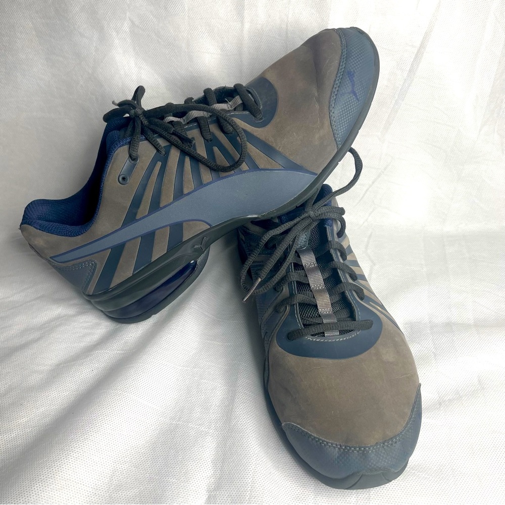 Puma Cell Kilter Grey Gray Nubuck Athletic Trainer Shoes Mens Sz US 11 Cycling